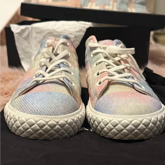 Colorful CHANEL Women's Sneakers - Picture 2 of 8